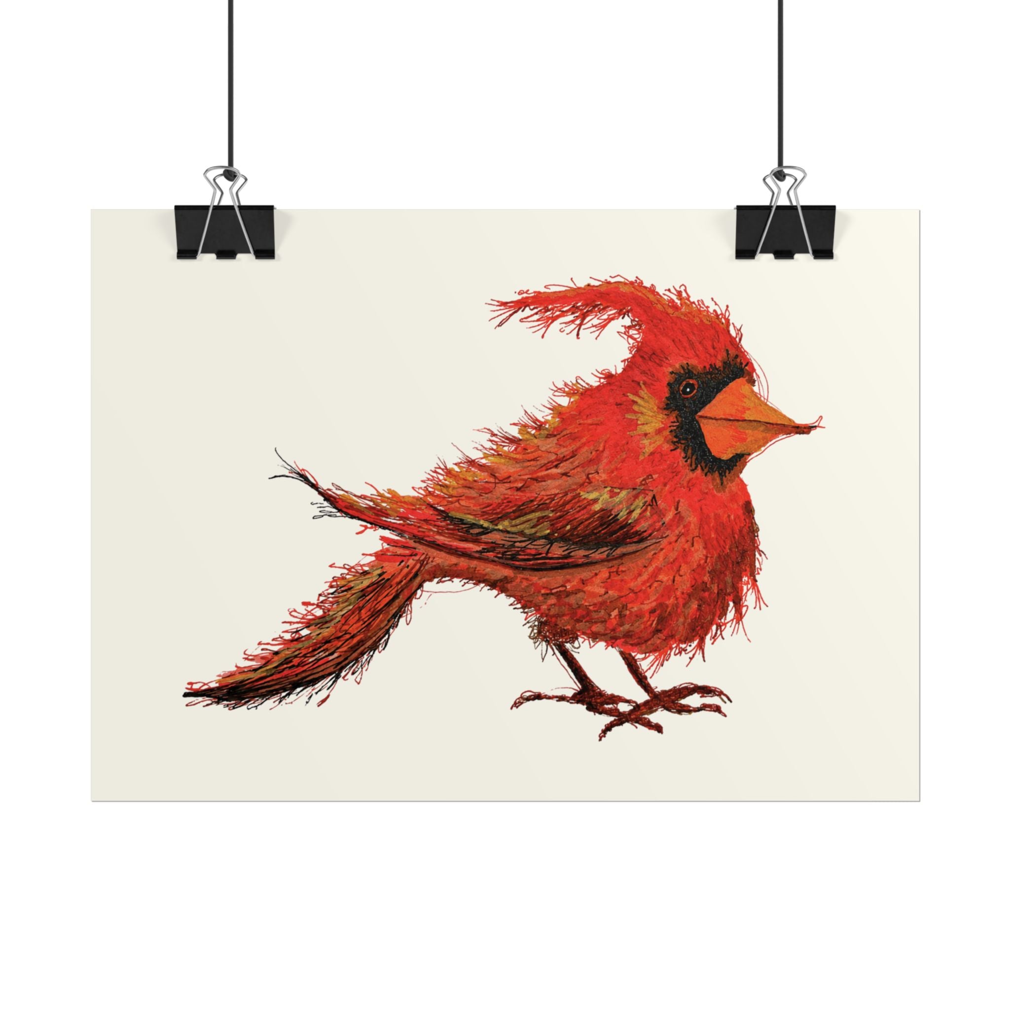 north american cardinal print