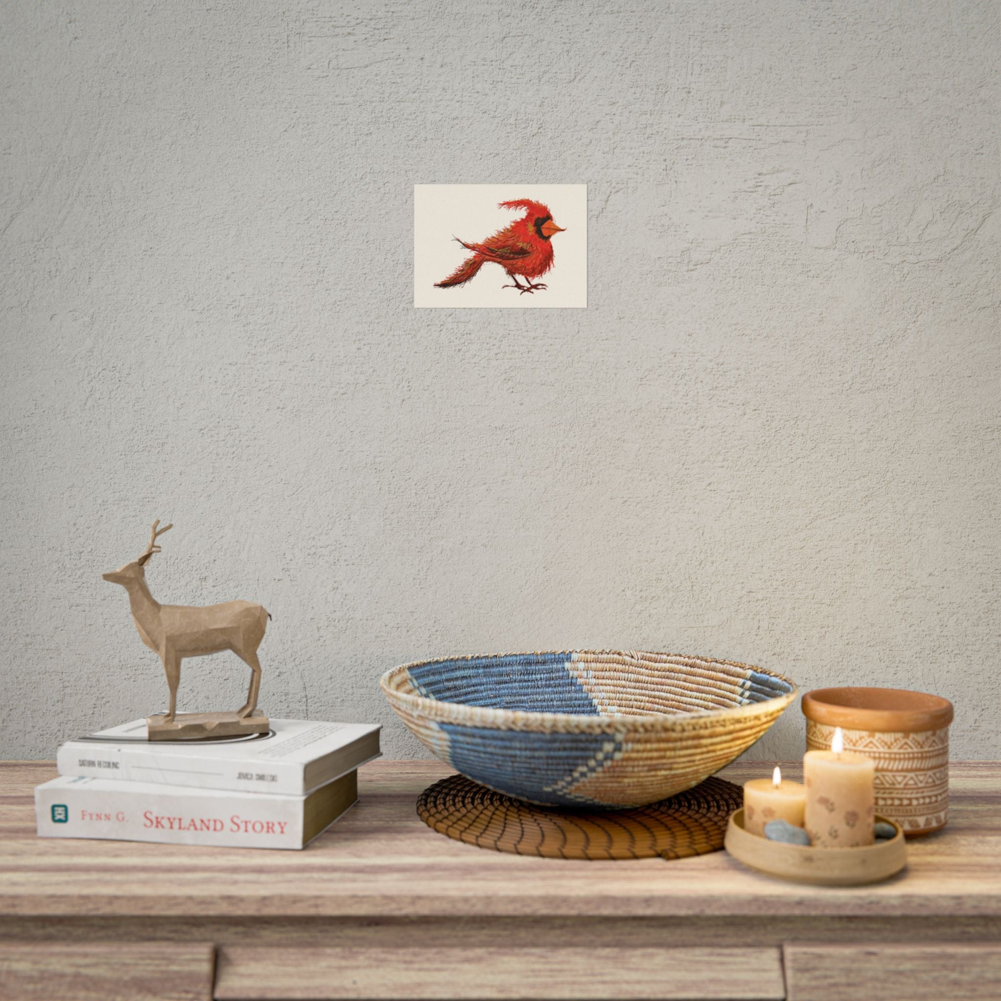 north american cardinal print